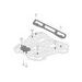 SW MOTECH ADAPTER PRO ADVENTURE RACK , PRO SHAD 2