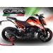 KONCOVKA VÝFUKU SLIP-ON GPR NEW GRAND PRIX EVO BLACK TITANIUM E4.KTM.87.GPAN.BLT TITANOVÁ MATNÁ ČERNÁ ZAHRNUJE SPOJOVACÍ SVOD A ODNÍMATELNÝ DB KILLER