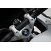 SW MOTECH ZVÝŠENÍ ŘÍDÍTEK 40 MM BMW R1200GS (12-18), R1250GS /ADV.(18-). STŘÍBRNÉ