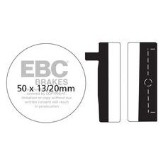 BRZDOVÉ DESTIČKY EBC FA012