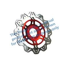 BRZDOVÝ KOTOUČ EBC VR3104RED ČERVENÁ