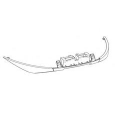 PŘEDNÍ RÁM SHAD D1B59CAR PRO SH59X