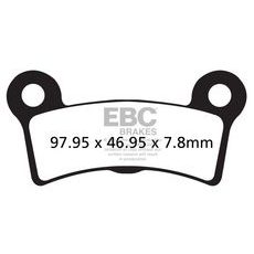 BRZDOVÉ DESTIČKY EBC FA605/4V
