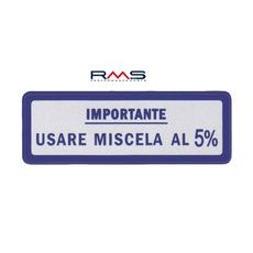 ŠTÍTEK RMS 142720490 VELKÝ "MISCELA 5%" (10 KUSŮ)