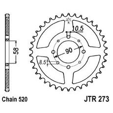 ŘETĚZOVÁ ROZETA JT JTR 273-44 44 ZUBŮ, 520