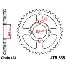 ŘETĚZOVÁ ROZETA JT JTR 838-49 49 ZUBŮ, 428