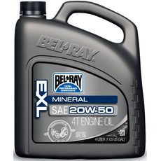 Motorový olej Bel-Ray EXL MINERAL 4T 10W-40 4 l