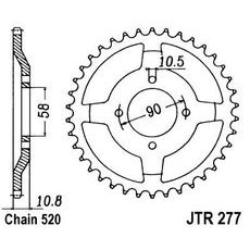 ŘETĚZOVÁ ROZETA JT JTR 277-45 45 ZUBŮ, 520
