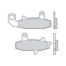 BRZDOVÉ DESTIČKY BREMBO 07SU15TT