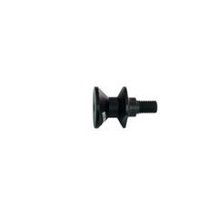 STAND SUPPORTS ACCOSSATO WITHOUT PROTECTION SCREW PITCH M6, BLACK