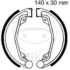 SADA BRZDOVÝCH ČELISTÍ EBC H309 VČETNĚ PRUŽIN