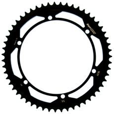 ŘETĚZOVÁ ROZETA SUPERSPROX RFE-1839:55-BLK ČERNÝ 55 ZUBŮ, 428