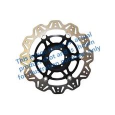 BRZDOVÝ KOTOUČ EBC VR4022BLK ČERNÁ