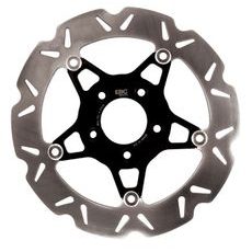 BRZDOVÝ KOTOUČ EBC VR535BLK ČERNÁ