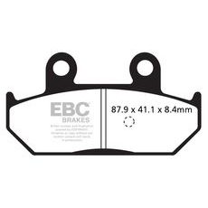 BRZDOVÉ DESTIČKY EBC SFA412