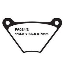 BRZDOVÉ DESTIČKY EBC FA024/2