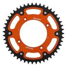 ŘETĚZOVÁ ROZETA SUPERSPROX STEALTH RST-720:47-ORG ORANŽOVÁ 47 ZUBŮ, 520