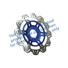 BRZDOVÝ KOTOUČ EBC VR3090BLU MODRÁ
