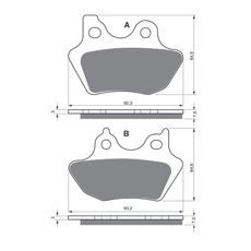 BRZDOVÉ DESTIČKY GOLDFREN 181 S33 STREET FRONT
