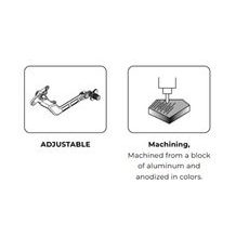 BRAKE FOOT PEDAL PUIG 22395O ZLATÁ NASTAVITELNÝ