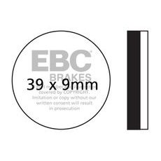 BRZDOVÉ DESTIČKY EBC FA100