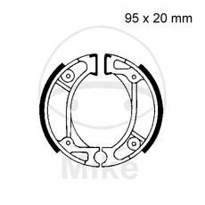SADA BRZDOVÝCH ČELISTÍ EBC H333 VČETNĚ PRUŽIN
