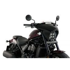 PLEXI ŠTÍT PUIG BATWING SML SPORT 21067W PRŮHLEDNÁ LESKLÉ ČERNÉ POUZDRO