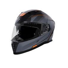 INTEGRÁLNÍ HELMA STORMER BLASTER TRON NEON, ORANGE, METAL MATT XL