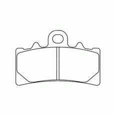 BRZDOVÉ DESTIČKY CL BRAKES 1233 A3+