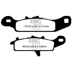 BRZDOVÉ DESTIČKY EBC FA342R