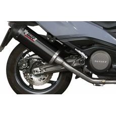 VÝFUK KOMPLETNÍ 2X1 MIVV OVAL O.009.LVC VÍČKO Z ČERNÉ OCELI/KARBONU