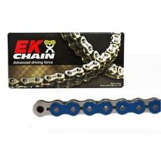 QX-KROUŽKOVÝ ŘETĚZ OEM KVALITY EK 530 MVXZ 122 L MODRÁ