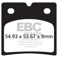 BRZDOVÉ DESTIČKY EBC FA696V