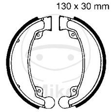 SADA BRZDOVÝCH ČELISTÍ EBC H310 VČETNĚ PRUŽIN