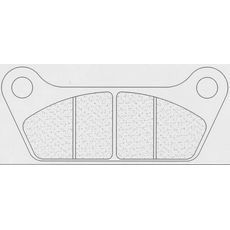 BRZDOVÉ DESTIČKY CL BRAKES 2702 RX3
