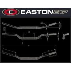 Řídítka EASTON EXP EXP M 58 67