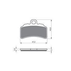 BRZDOVÉ DESTIČKY GOLDFREN 388 AD