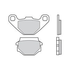 BRZDOVÉ DESTIČKY BREMBO 07KS04SD