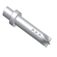 ZÁTKA VÝFUKU "DB KILLER" MIVV SUONO 50.DK.070.0 9 HOLES Ø35 – Ø54 – L.190 MM UPEVNĚNÍ POMOCÍ NÝTU