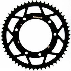 ŘETĚZOVÁ ROZETA SUPERSPROX RFE-1134:54-BLK ČERNÝ 54 ZUBŮ, 428