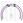 CROSSOVER Hadice přední brzdy sada Venhill POWERHOSEPLUS TRI-9025F-PU (2 hadice v sadě) fialové hadice, chromové koncovky