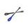 Montážní páka s rukojetí MEFO MOUSSE MOM 99-0009 10"/254mm chromovo-modrý
