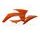 Spoilery chladiče POLISPORT 8428600003 (pár) oranžová KTM