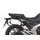 Kompletní sada černých hliníkových kufrů SHAD TERRA BLACK, 48L topcase 47L/47L boční kufry, včetně montážní sady a plotny SHAD HONDA NC 750 X 2021-