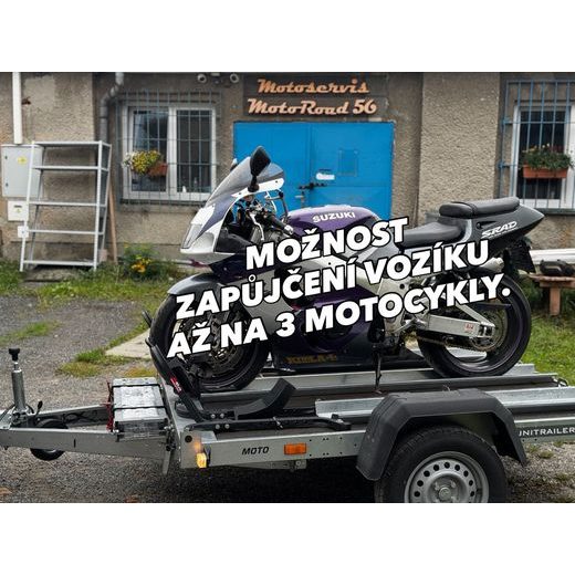VOZÍK AŽ NA 3 MOTORKY 1-7DNÍ