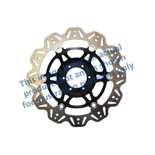 BRZDOVÝ KOTOUČ EBC VR800BLK ČERNÁ