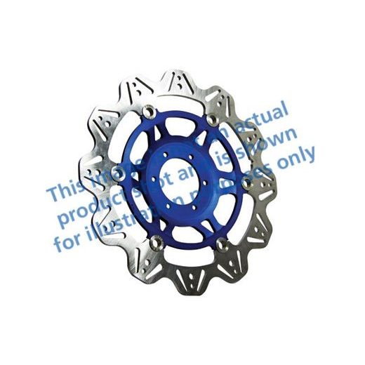 BRZDOVÝ KOTOUČ EBC VR2001BLU MODRÁ