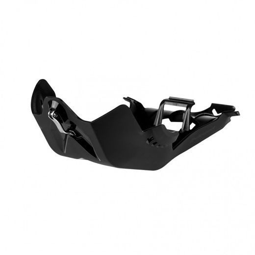 SKID PLATE POLISPORT 8475400001 WITH LINK PROTECTOR ČERNÁ