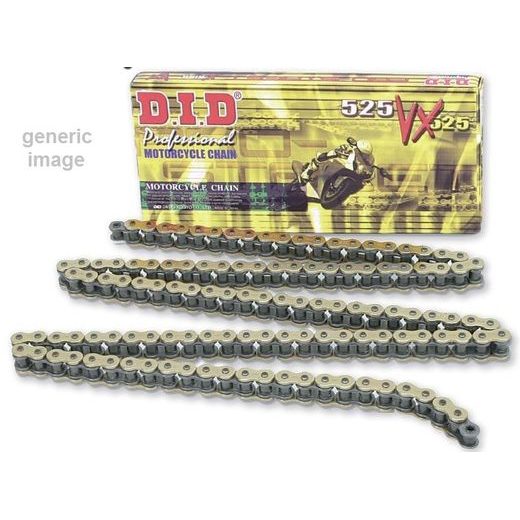 VX SÉRIE X-KROUŽKOVÝ ŘETĚZ D.I.D CHAIN 525VX3 128 L