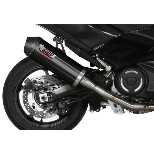 VÝFUK KOMPLETNÍ 2X1 MIVV OVAL Y.061.LVC VÍČKO Z ČERNÉ OCELI/KARBONU